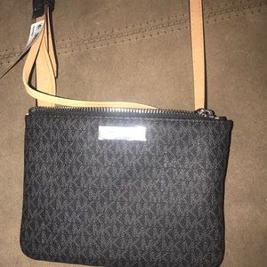 Michael Kors little black strappy purse
